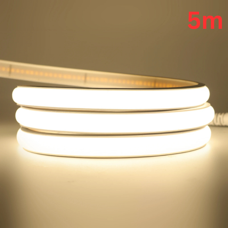 LED Neon Strip 1m Warm Wit 2W Flexibele Neonstriplamp Binnenshuis Decoratieve Sfeerverlichting Interieur | Sulvida