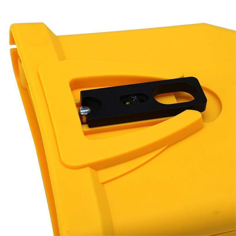 Universele Kettingzaagslijper Handgereedschap Metaal Nylon Geel Duurzaam Multifunctioneel Compact 21 cm | Sulvida