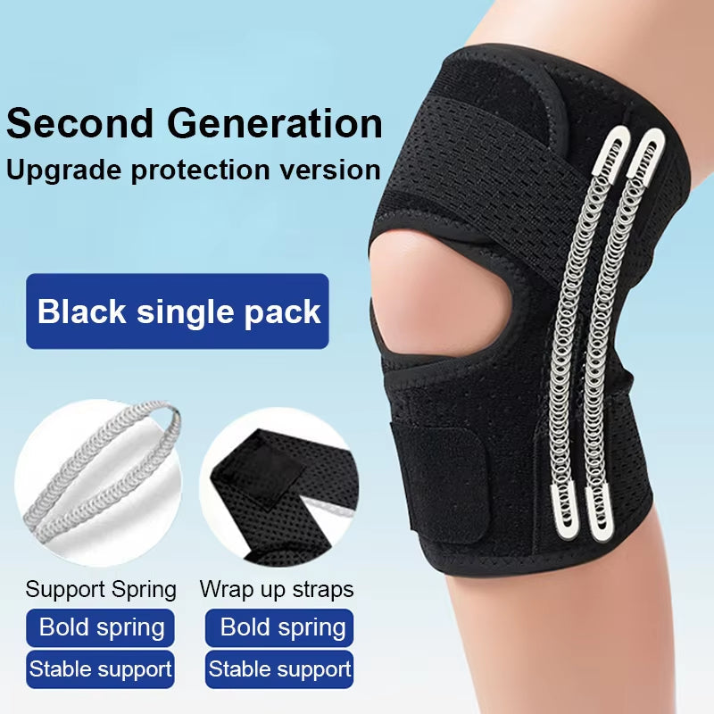 Genouillère réglable avec système de compression pour le sport, la récupération, la stabilité et le maintien au quotidien | Sulvida