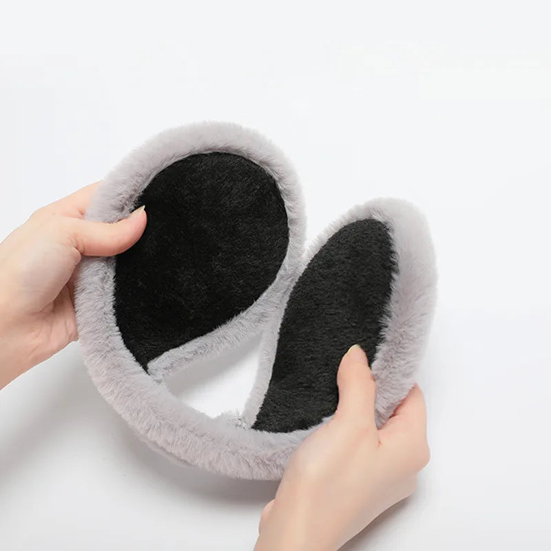 Pluche Oorwarmers met Opening voor Geluid – Warme Winterhaarbanden voor Dames en Heren – Zacht Comfortabel | Sulvida