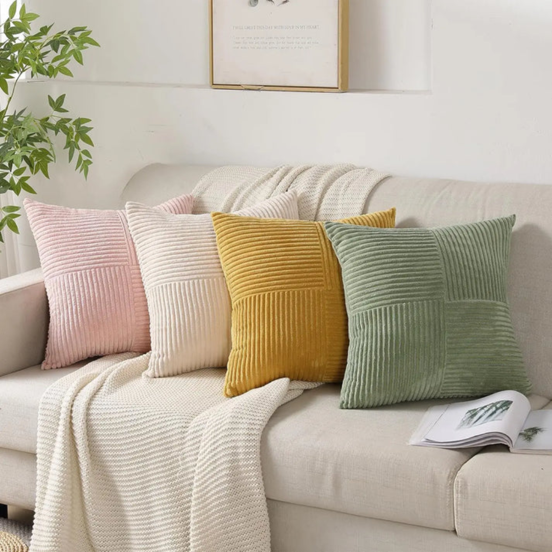 Sierkussen Pluche 45x45 cm Decoratief Kussen voor Bank Slaapkamer Fauteuil Woonkamer Interieur Accent | Sulvida