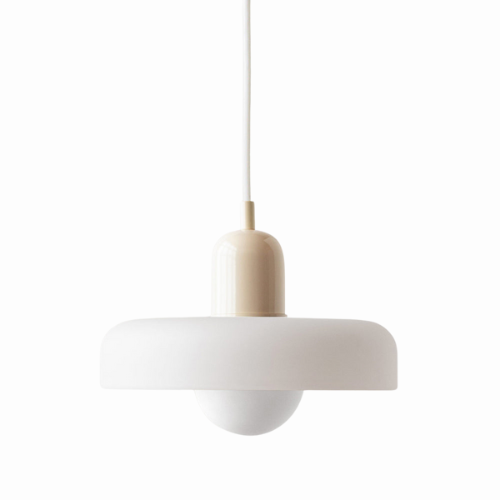 Glazen hanglamp verstelbare kabel ronde pendellamp eettafel woonkamer verlichting modern design sfeervolle ruimte | Sulvida