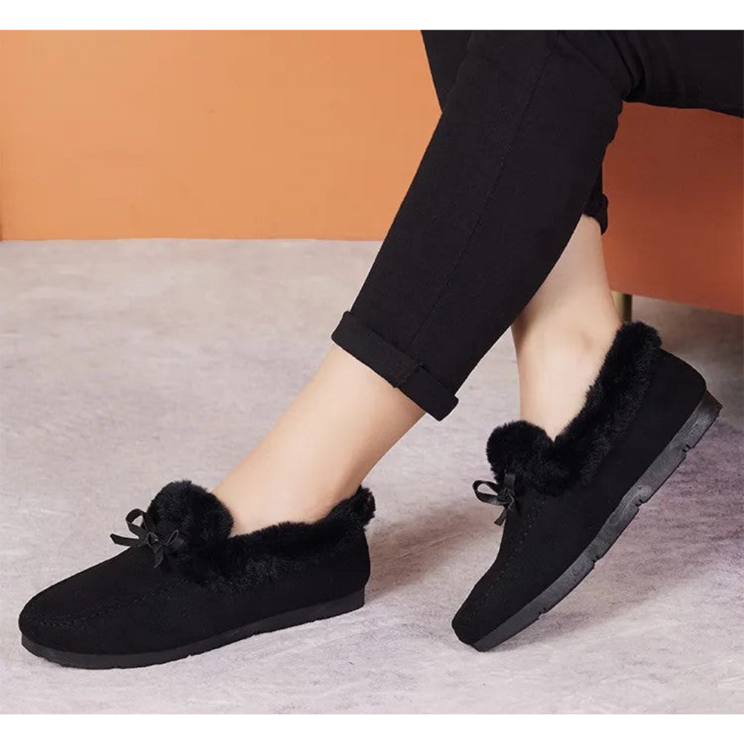 Chaussons d’hiver pour femme en peluche Antidérapants Doux Chauds Chaussons d’intérieur pour l’automne et l’hiver Confort à la maison Pantoufles | Sulvida