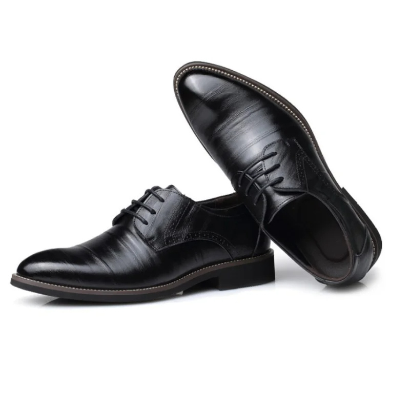 Herenschoenen Veganistisch Leer Oxford met Klassieke Vetersluiting voor Kantoor Avondkleding en Business | Sulvida