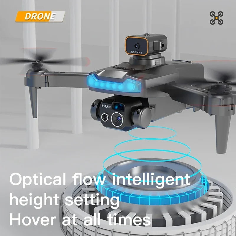 Opvouwbare Camera Drone 8K Dubbele Lens Luchtfotografie Video Stabilisatie 48 Min Vliegtijd Quadcopter | Sulvida