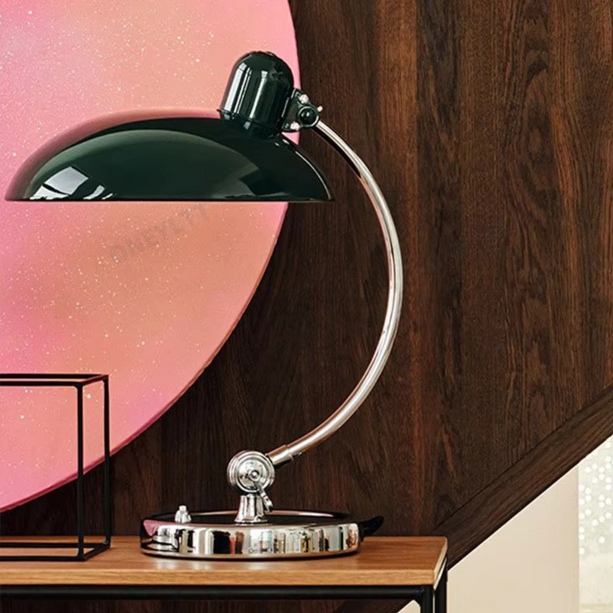 Metalen Tafellamp met Koepelkap Instelbare Lichtkleur Dimbaar voor Bureau Leeshoek Slaapkamer Werkplek | Sulvida