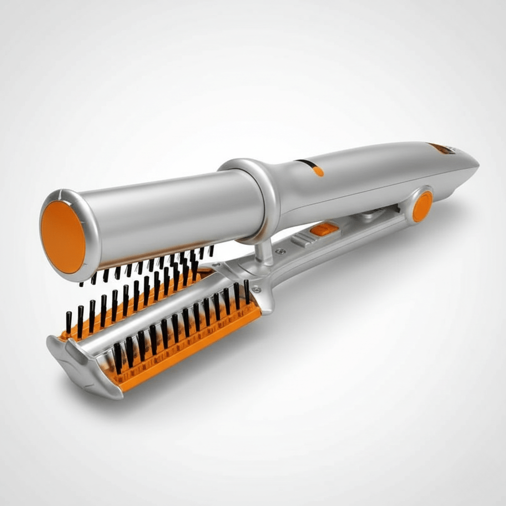 Roterende Haarstyler 2-in-1 Styling Borstel voor Krullen en Volume | Sulvida