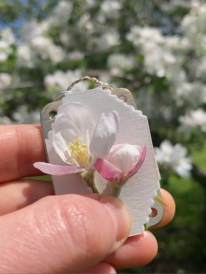 Petite presse à fleurs de poche faite à la main, herbier botanique souvenir pour sécher des fleurs sauvages, cadeau créatif | Sulvida