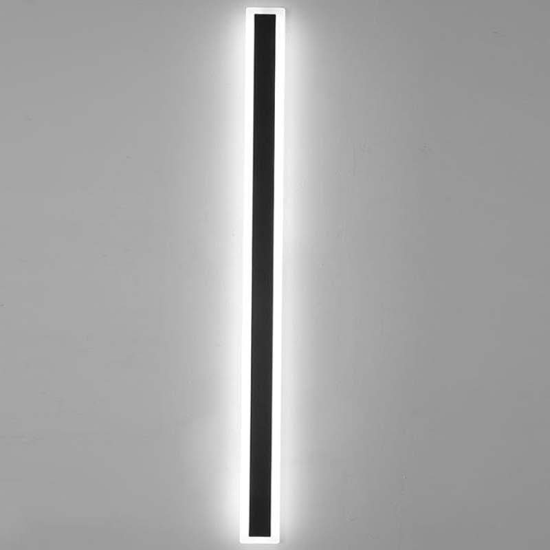 Moderne buitenwandlamp aluminium waterdicht tuinverlichting balkonverlichting terraslamp gevel buitenlamp | Sulvida