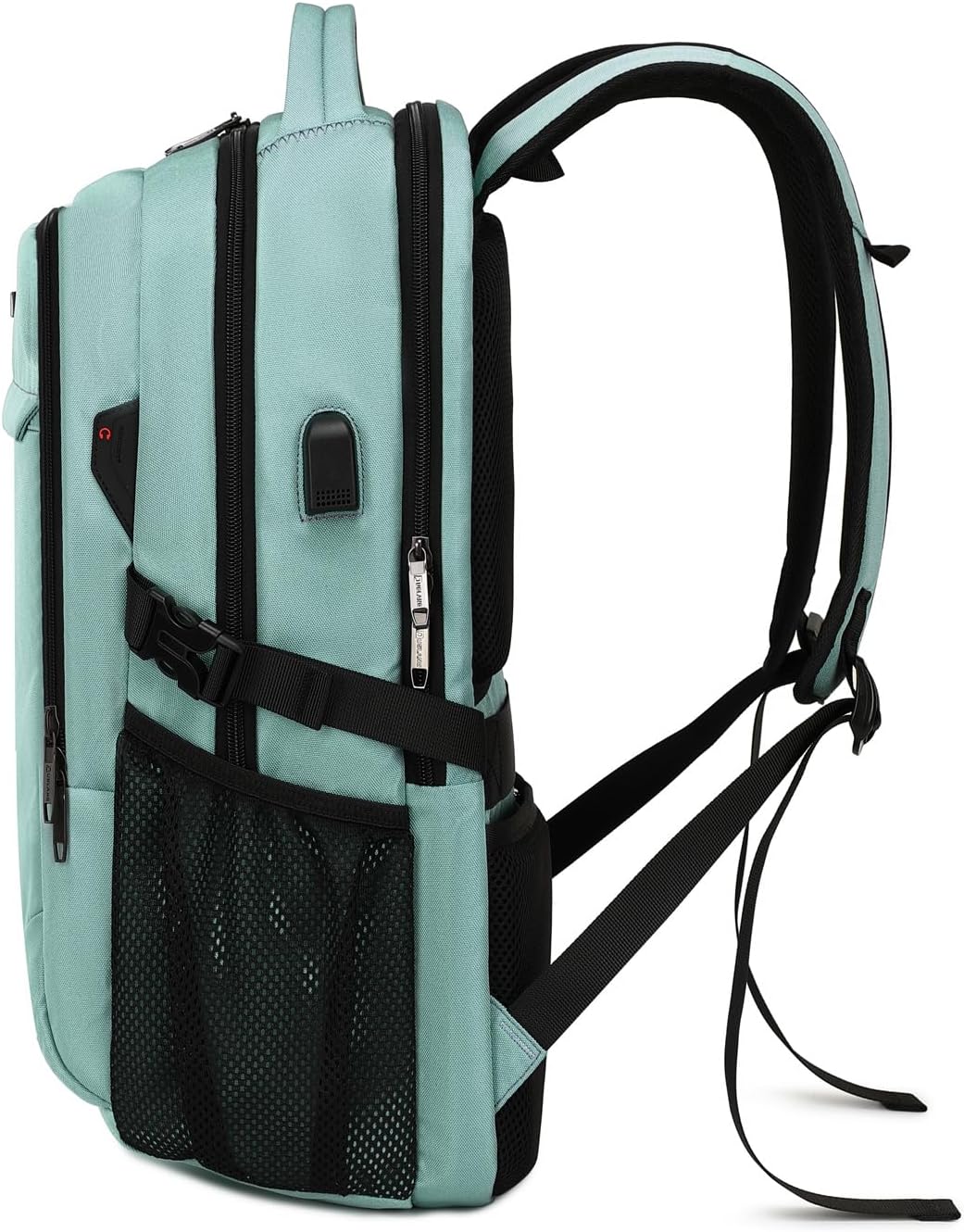 Reis Laptoptas met USB-Lader en Anti-Diefstal Vak Waterafstotend Polyester voor 13 tot 17 Inch Laptop | Sulvida