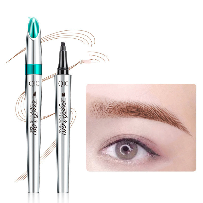 Wenkbrauwpotlood 3D Precisie Natuurlijke Haartjes Zwart Bruin Grijs Langdurig Make-up Uitwisbaar Tool | Sulvida