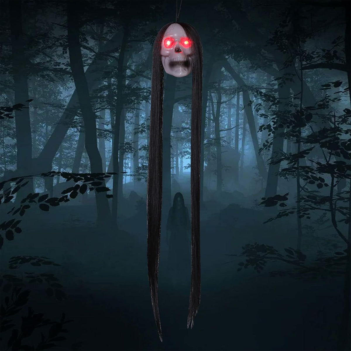 Hangende Spook Skelet Decoratie met LED Verlichting – 30 Stuks Halloween Figuren voor Feest en Thuis | Sulvida
