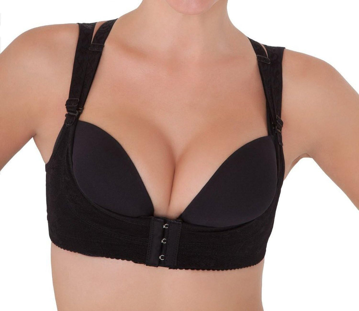 Push-Up BH-Inzet voor Dirndl Zwart Beige Dames Ondergoed Verstelbare Bandjes Bustevergroting Comfortabele Pasvorm | Sulvida