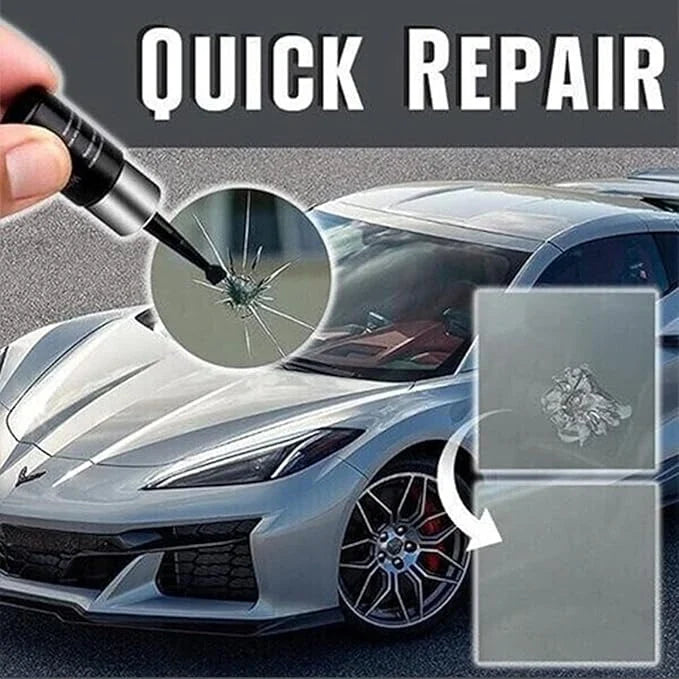 Glasreparatieset Professioneel voor Autoruiten en Ramen 2-Componenten Herstelsysteem Sterreparatie Windshield | Sulvida