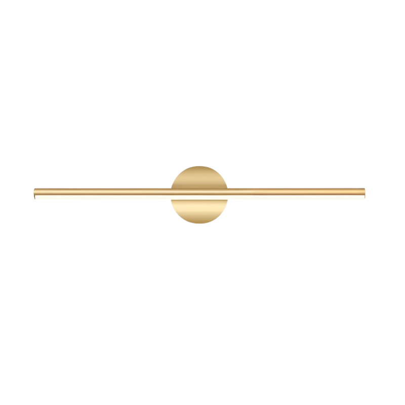 LED-wandlamp met zwart en goud metaal voor woonkamer slaapkamer badkamer wandverlichting modern design | Sulvida