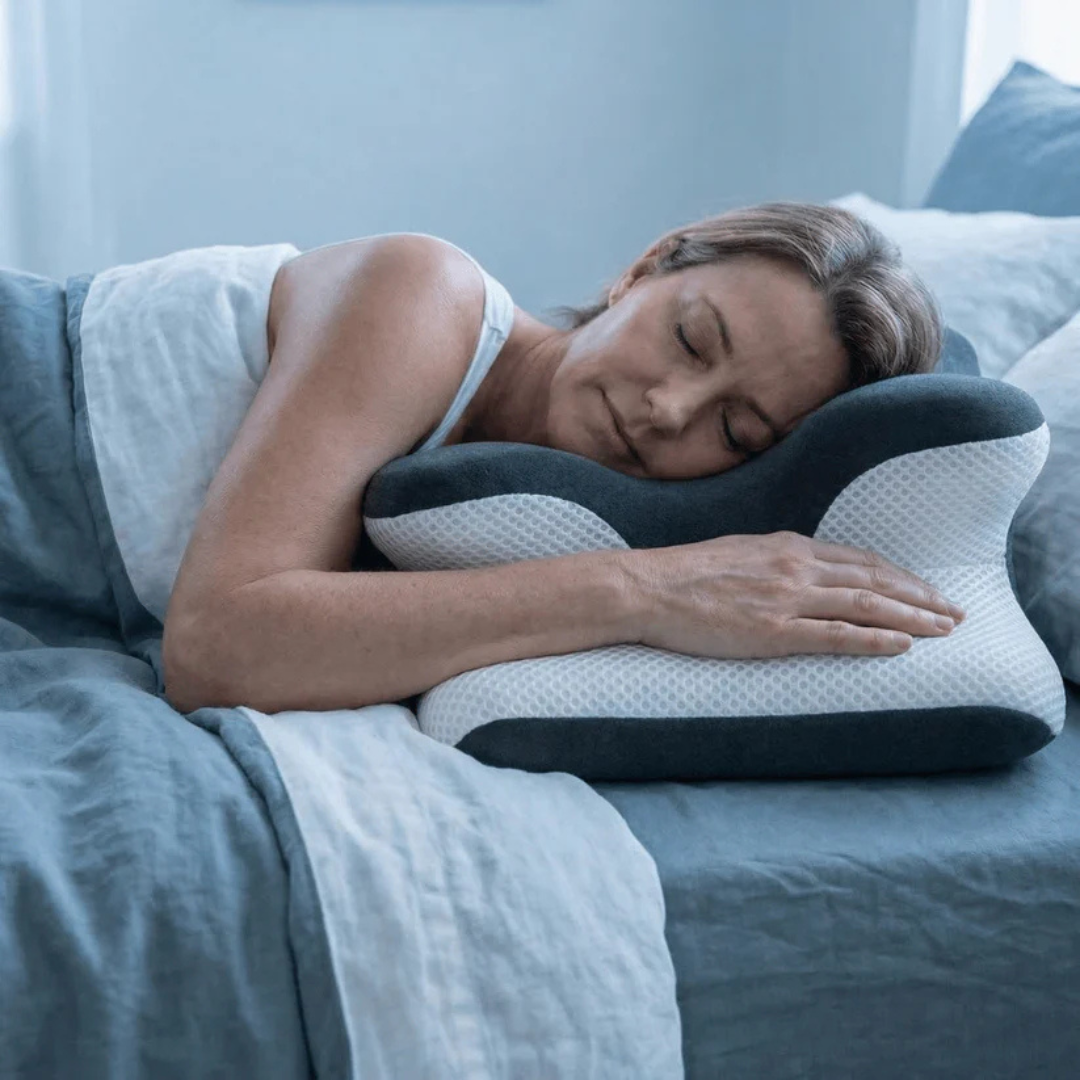 Verstelbaar Neksteunkussen Memory Foam Ergonomisch Hoofdkussen voor Optimaal Slaapcomfort en Nekondersteuning | Sulvida