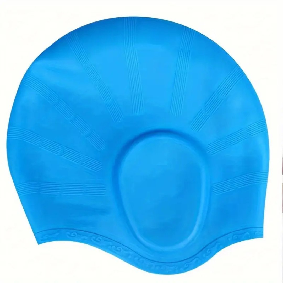 Siliconen Badmuts met Oorprotectie – Waterdicht en Comfortabel voor Volwassenen | Sulvida