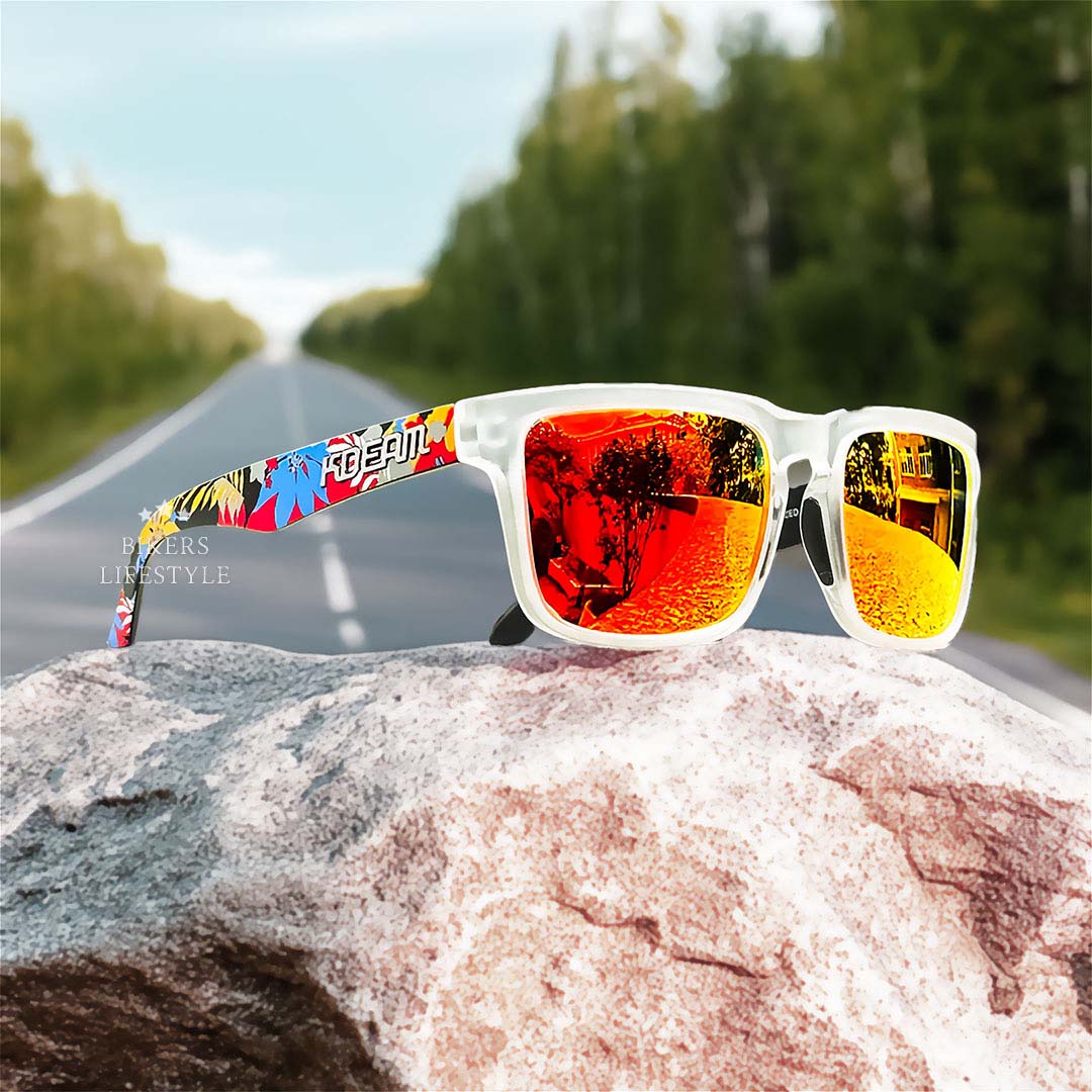 Gepolariseerde zonnebril met blauwe lichtfilter UV400 bescherming voor rijden stad motorsport outdoor | Sulvida