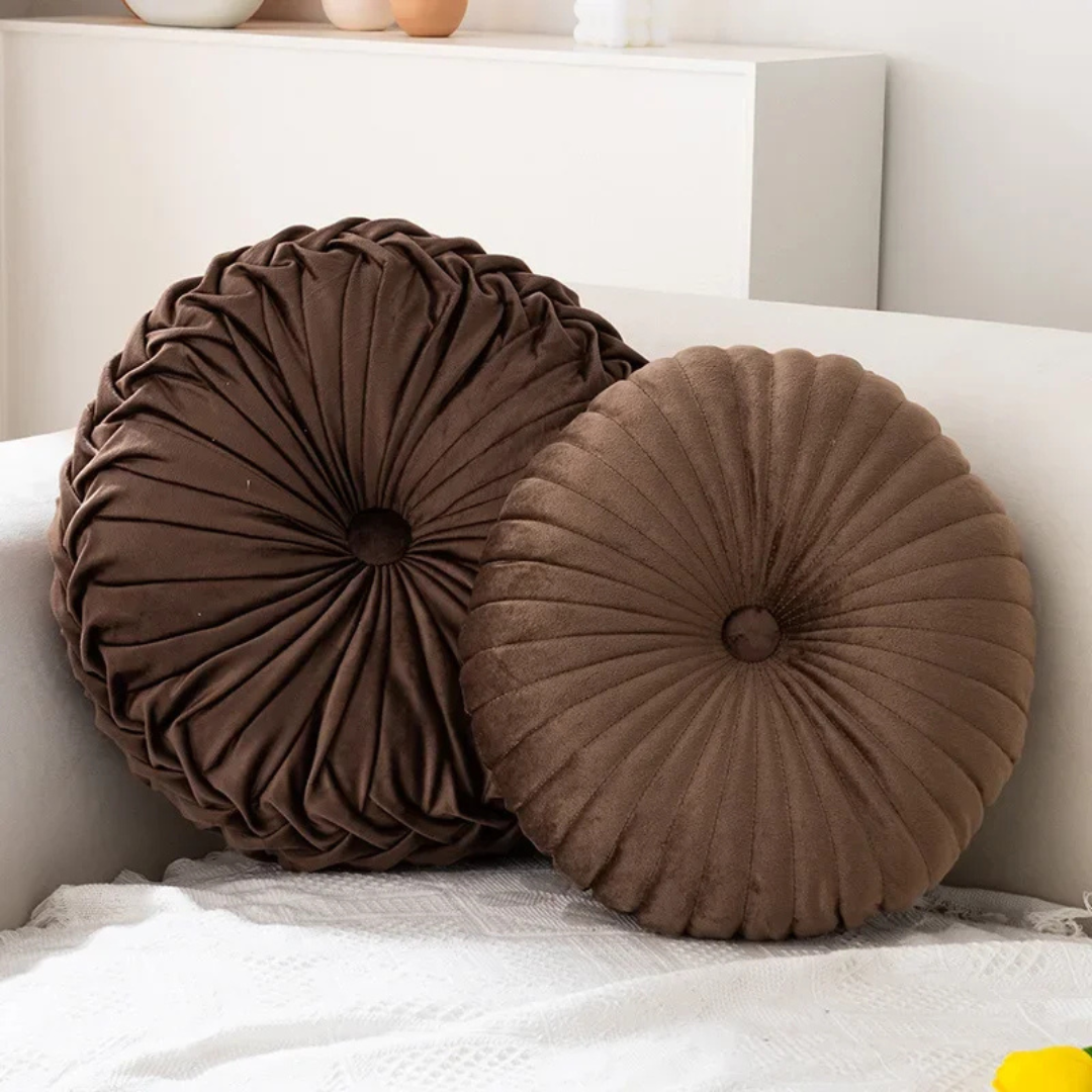 Pluche Sierkussen met Zachte Vulling voor Bank & Bed Roze Grijs Crème Blauw Oranje Bruin Groen 35 of 41 cm | Sulvida