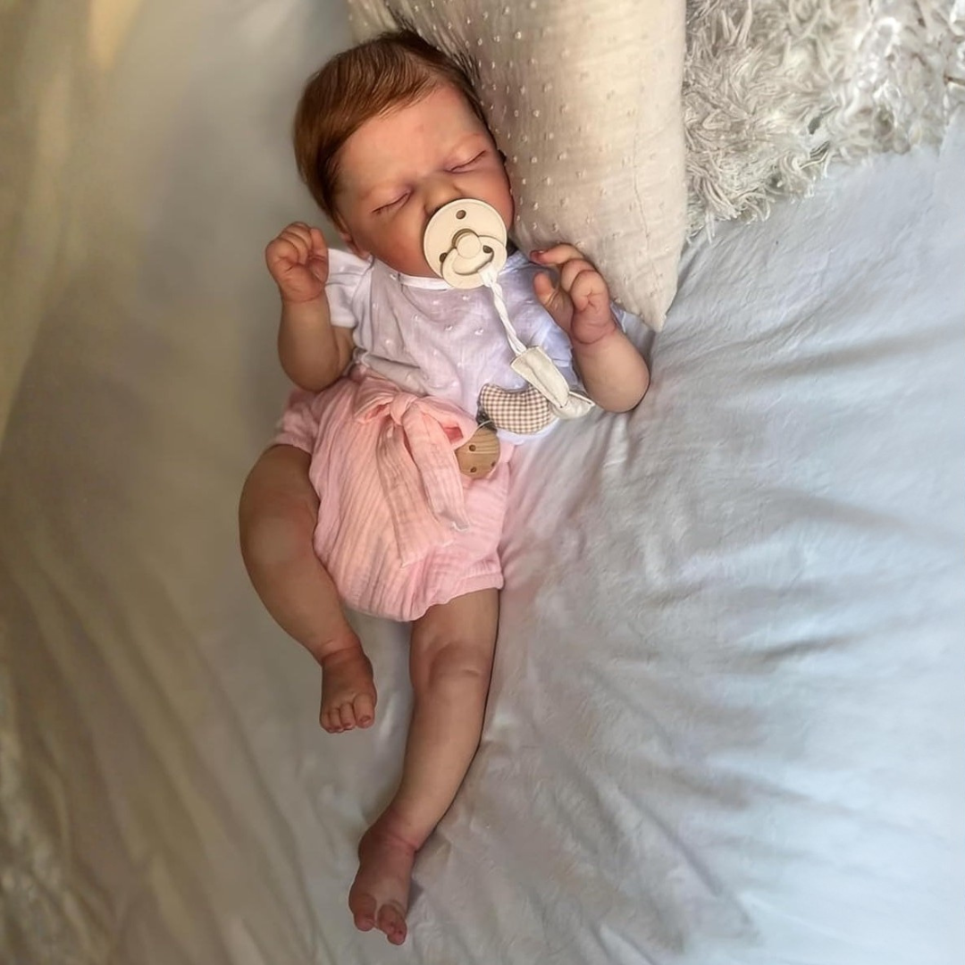 Levensechte Babypop van Zachte Silicone – Realistische Details voor Verzamelaars en Ontspannende Knuffeluurtjes | Sulvida