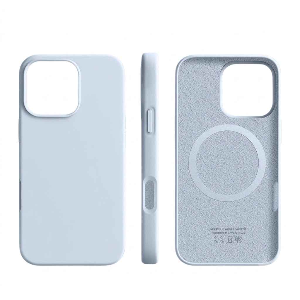 iPhone Siliconen Hoesje MagSafe compatibel zachte grip beschermend slim design draadloos laden meerdere kleuren | Sulvida