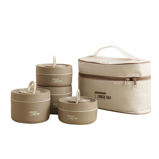 Thermos lunchbox RVS 420ml 620ml voor warme maaltijden onderweg geïsoleerd lekvrij lunchpot voedselcontainer | Sulvida