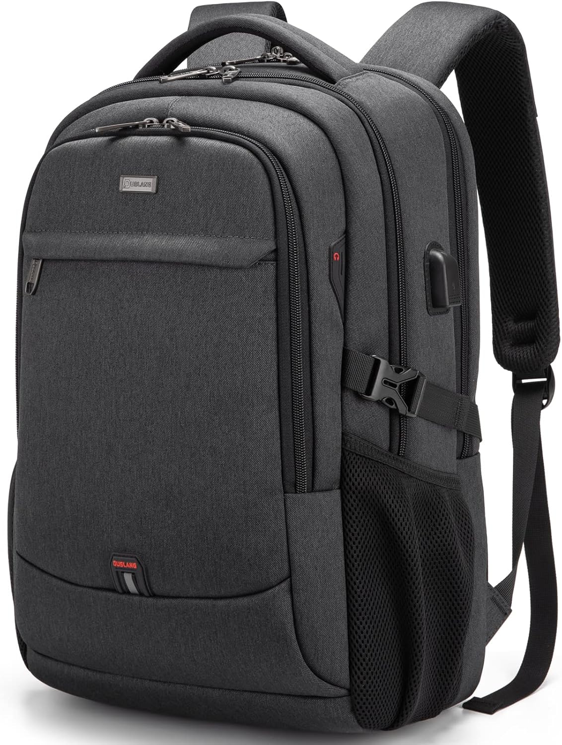Reis Laptoptas met USB-Lader en Anti-Diefstal Vak Waterafstotend Polyester voor 13 tot 17 Inch Laptop | Sulvida