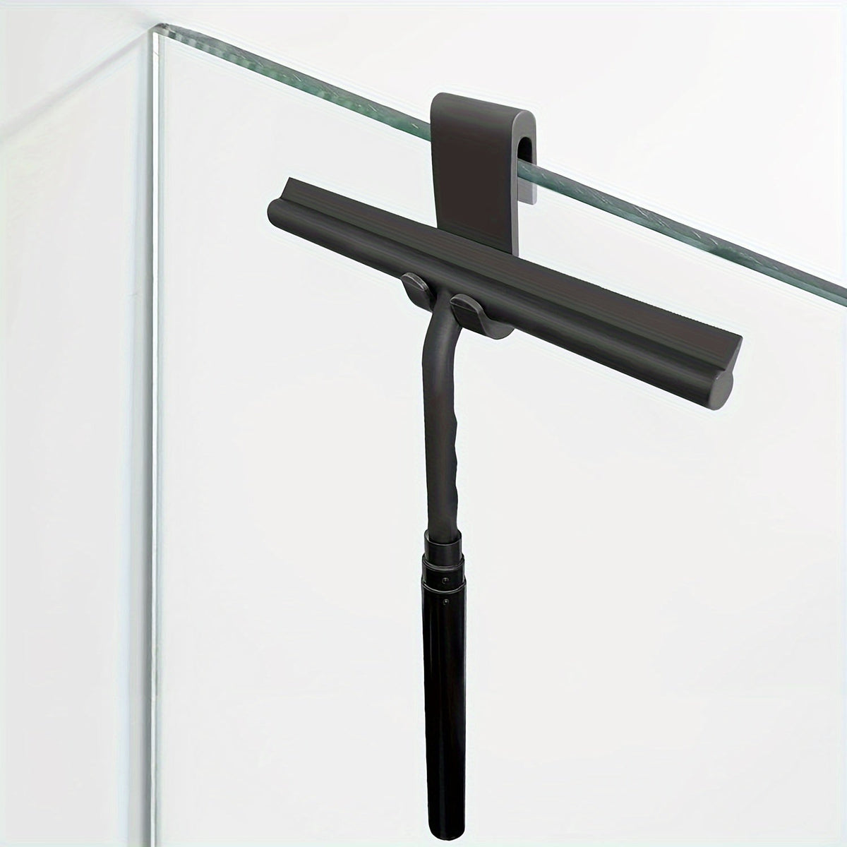 Uitschuifbare Raamwisser Douche 107 cm met Wandhouder Trekker voor Badkamer Vloer Glas Ramen Schoonmaak | Sulvida