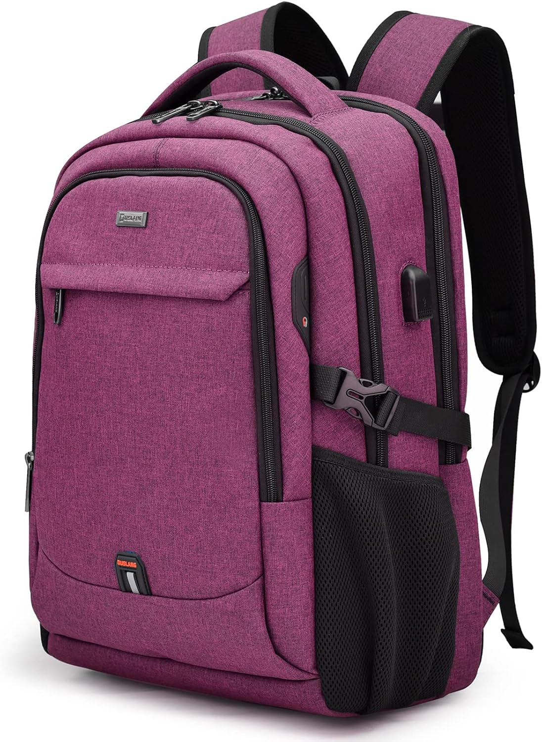 Reis Laptoptas met USB-Lader en Anti-Diefstal Vak Waterafstotend Polyester voor 13 tot 17 Inch Laptop | Sulvida