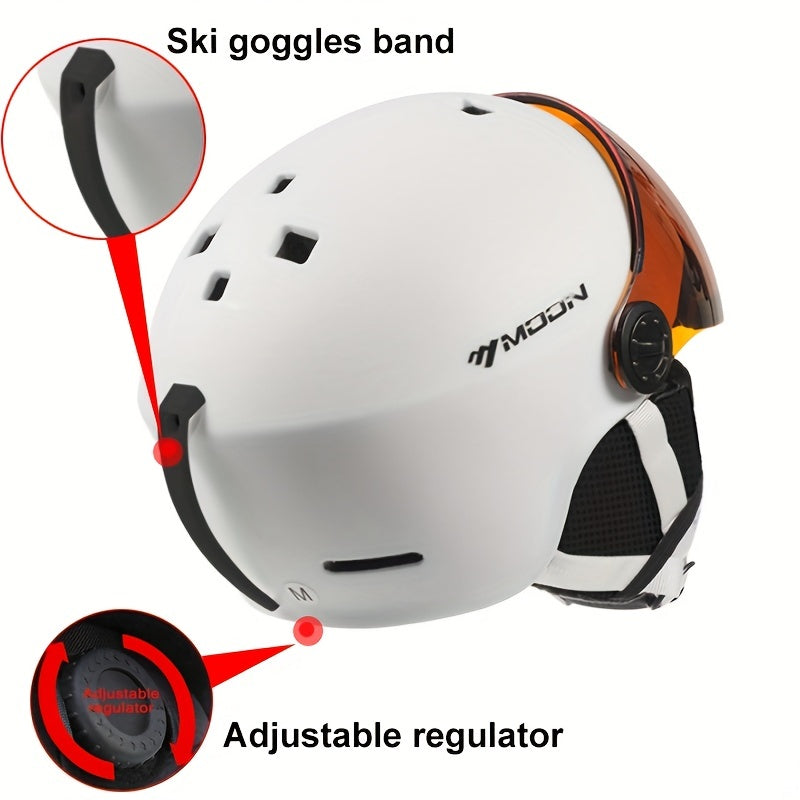Skihelm met Verstelbare Pasvorm en Afneembare Onderdelen – Veilig voor Wintersport | Sulvida
