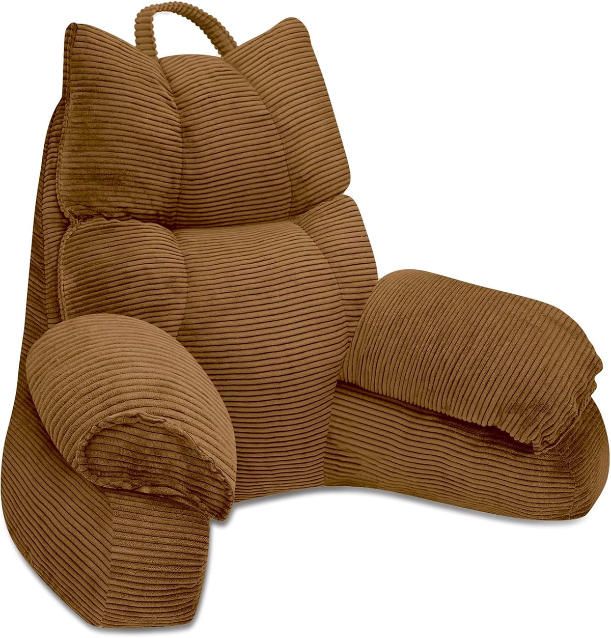 Rugsteun met Memory Foam Armkussens voor Lezen Gaming Bedhoofdkussen Loungestoel Stevig Ergonomisch Comfortabel | Sulvida