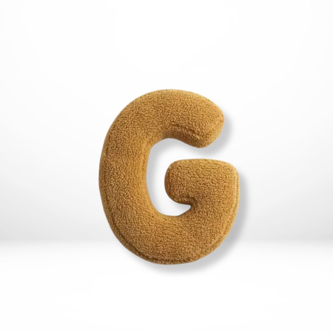 Letter Sierkussen met Fluweel Zachte Stof voor Bank & Bed Persoonlijke Decoratie Cadeau Woonkamer Slaapkamer | Sulvida