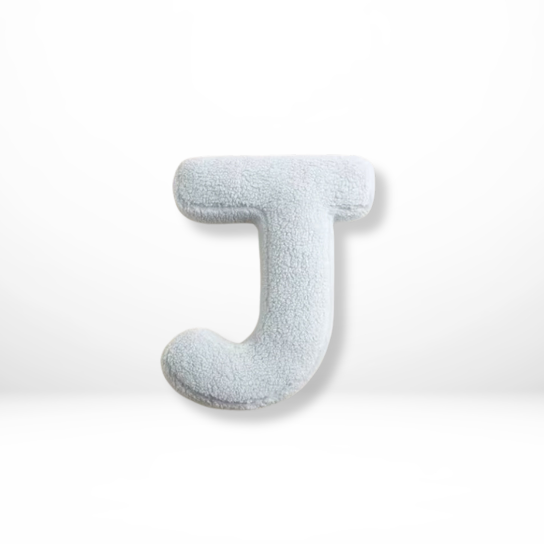 Letter Sierkussen met Fluweel Zachte Stof voor Bank & Bed Persoonlijke Decoratie Cadeau Woonkamer Slaapkamer | Sulvida