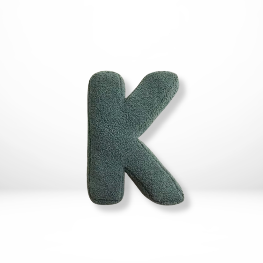 Letter Sierkussen met Fluweel Zachte Stof voor Bank & Bed Persoonlijke Decoratie Cadeau Woonkamer Slaapkamer | Sulvida