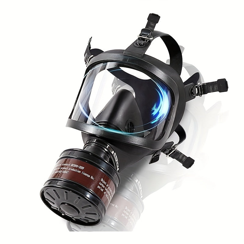 Volgelaatsgasmasker met 40mm Actieve Koolfilter Luchtzuivering Bescherming tegen Chemische Stoffen en Stof | Sulvida