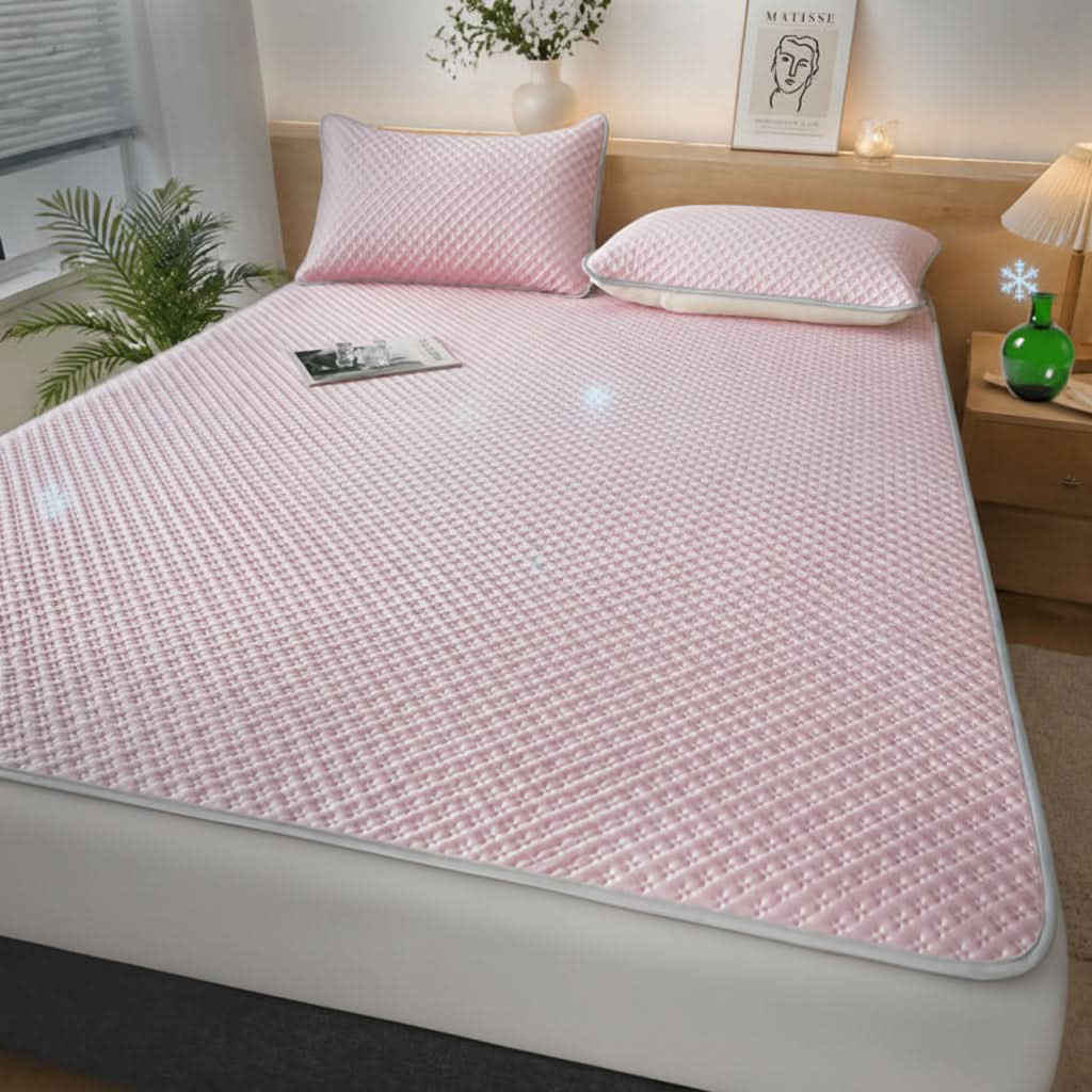 Surmatelas rafraîchissant pliable pour lit simple et double, confort de sommeil en été, respirant et frais | Sulvida
