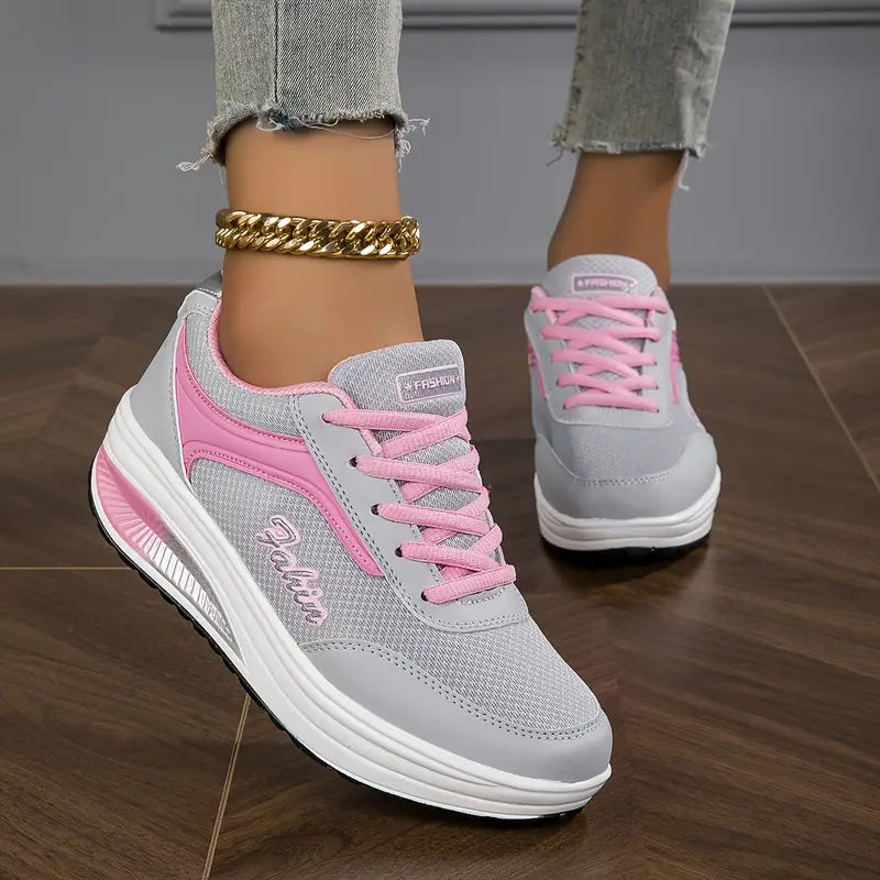 Dames Sneakers met Air Cushion Demping Wandelschoenen Ademend Mesh Sportschoenen voor Dagelijks Gebruik | Sulvida