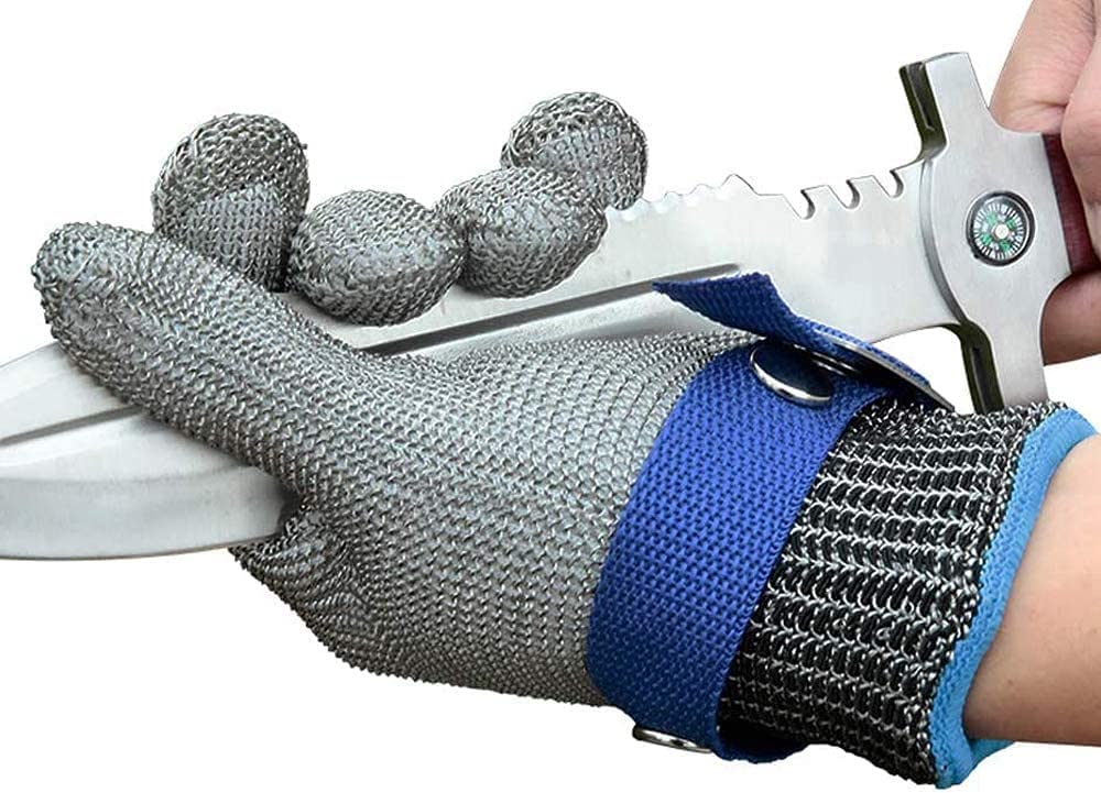 Anti-snij handschoenen RVS vleesverwerking veiligheid keuken en visserij beschermende werk snijbestendige handschoenen | Sulvida