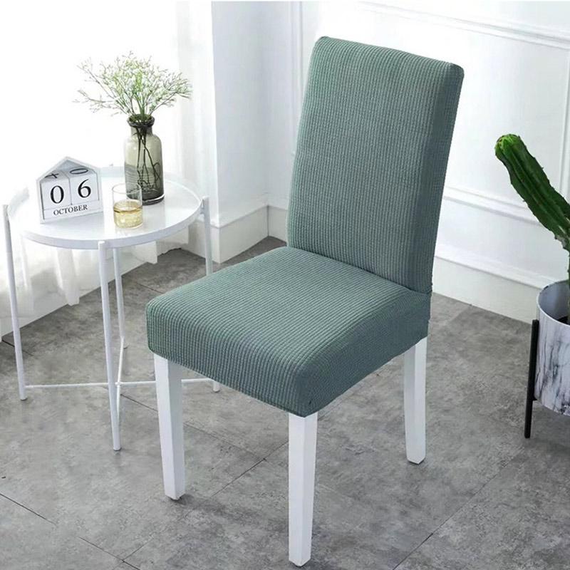 Elastische stoelhoezen set van 4 stuks voor eetkamerstoelen | Rekbaar machinewasbaar stoelbeschermhoes | Sulvida