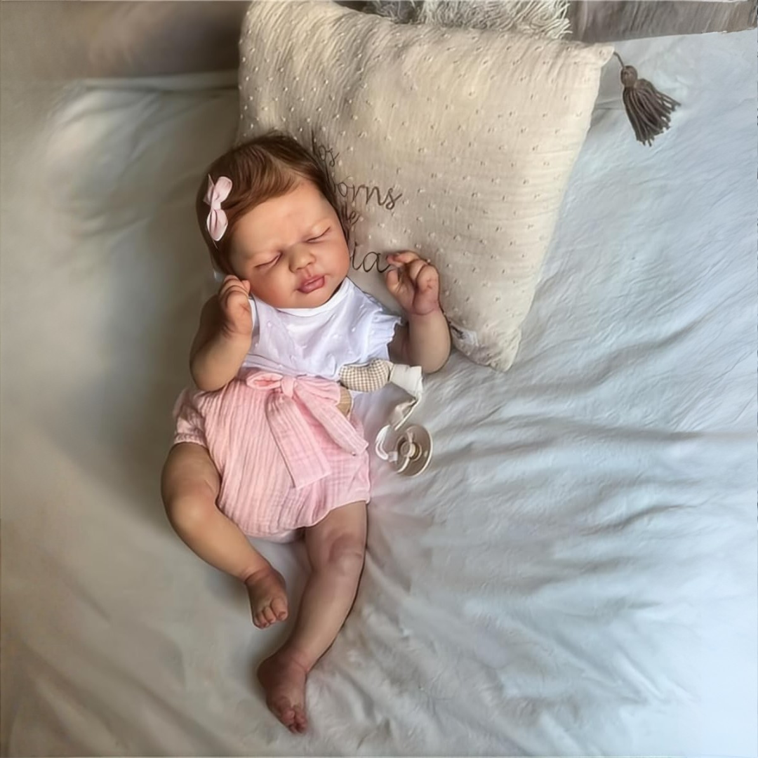 Levensechte Babypop van Zachte Silicone – Realistische Details voor Verzamelaars en Ontspannende Knuffeluurtjes | Sulvida