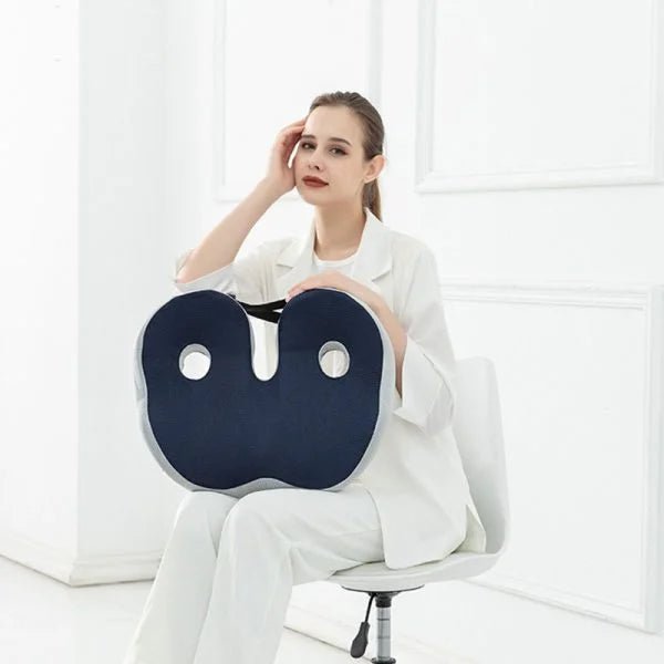 Ergonomisch Zitkussen Memory Foam Verstelbaar Comfort Steun Kantoor Auto Thuis Orthopedisch Stoelkussen | Sulvida