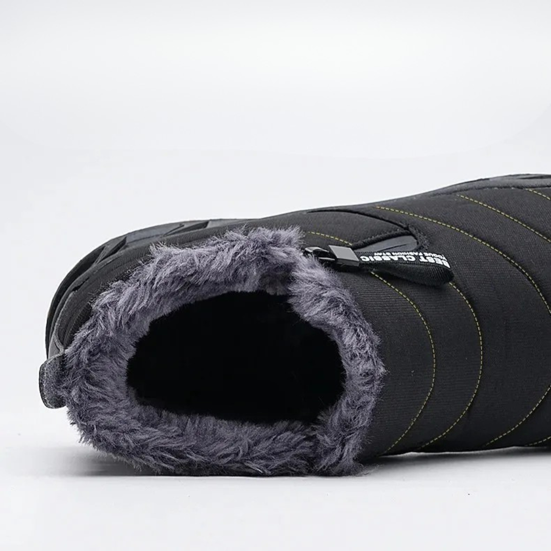 Waterdichte Winterlaarzen met Fleecevoering en Ritssluiting voor Heren en Dames Outdoor Wandelschoeisel Snow Boots | Sulvida