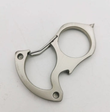 Sleutelhanger Noodtool met Glasbreker en Riem-snijder Compact Veiligheidsgereedschap voor Auto en Onderweg | Sulvida
