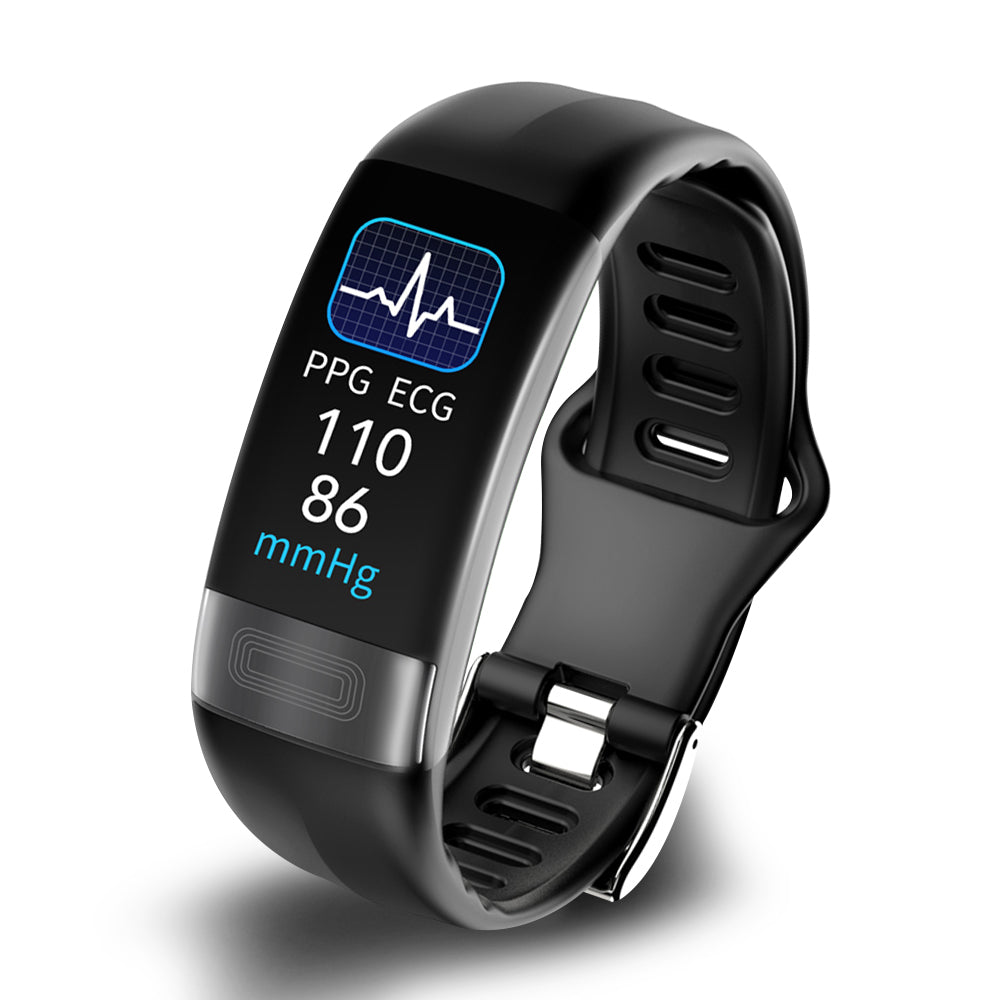 Smartwatch met Bloeddrukmeter Hartslagmeting Zuurstofmeting Slaaptracker Stappenteller Gezondheidsmonitoring | Sulvida