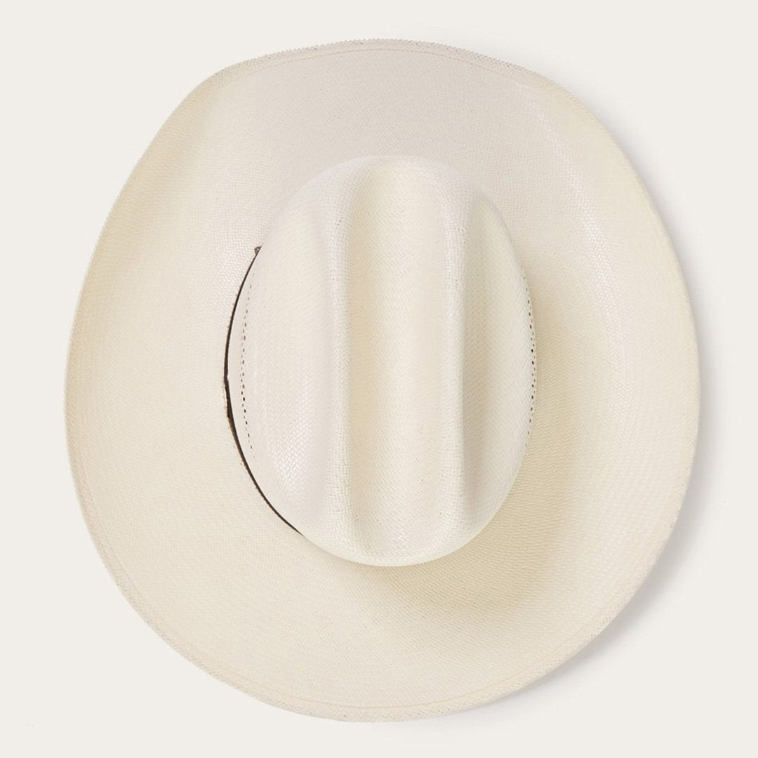 Strohoed Cowboy Ventilerend Cattleman Crown Naturel Instelbaar Klassieke Western Unisex Zomerhoed Outdoor | Sulvida