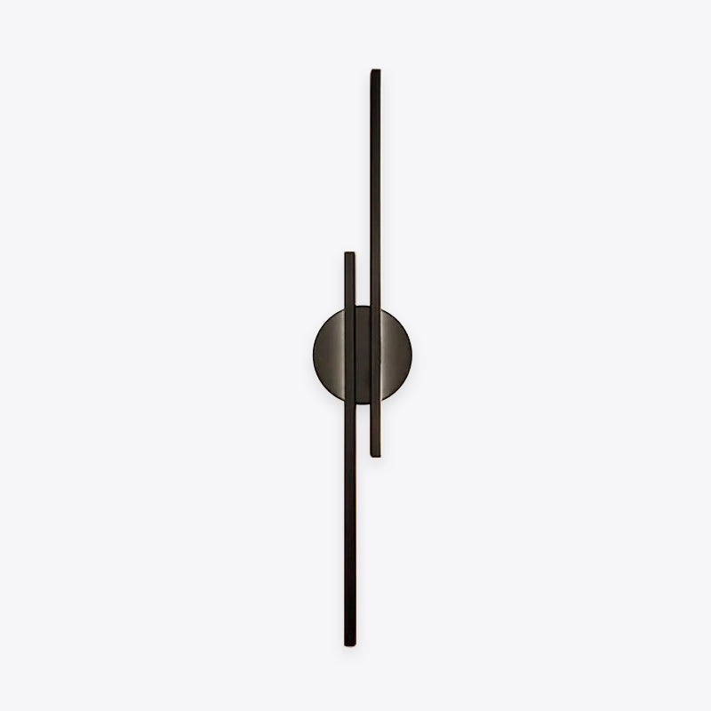 Scandinavische LED Wandlamp Metaal Zwart Wit Woonkamer Slaapkamer Verlichting Modern Interieur Design | Sulvida