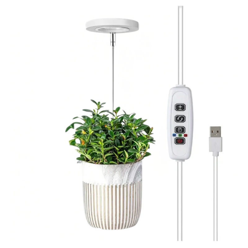 Groeilamp met Verstelbaar Statief voor Kamerplanten LED Volledig Spectrum 20-65cm Indoor Plantengroei | Sulvida