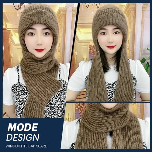 Cagoule avec protection des oreilles et chauffe-visage et oreilles intégré Accessoire d'hiver pour les activités de plein air par temps froid | Sulvida
