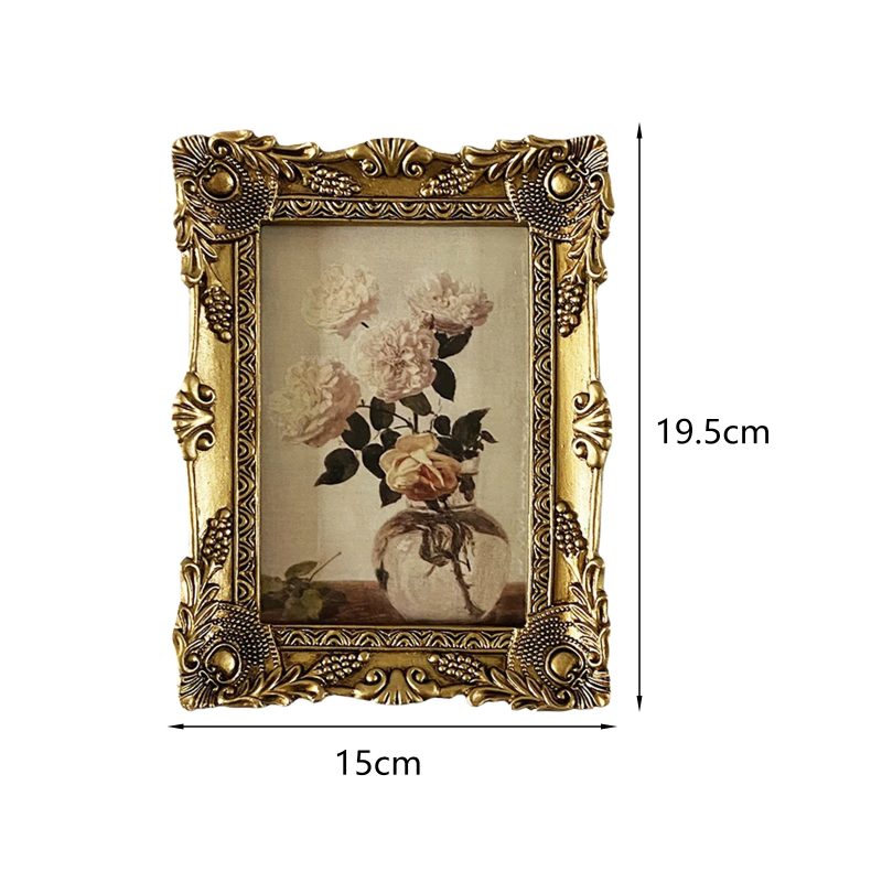 Vintage Fotolijst Hars Klassieke Stijl Nostalgische Lijstjes Fotohouders Decoratie Interieur Wonen Tafel | Sulvida