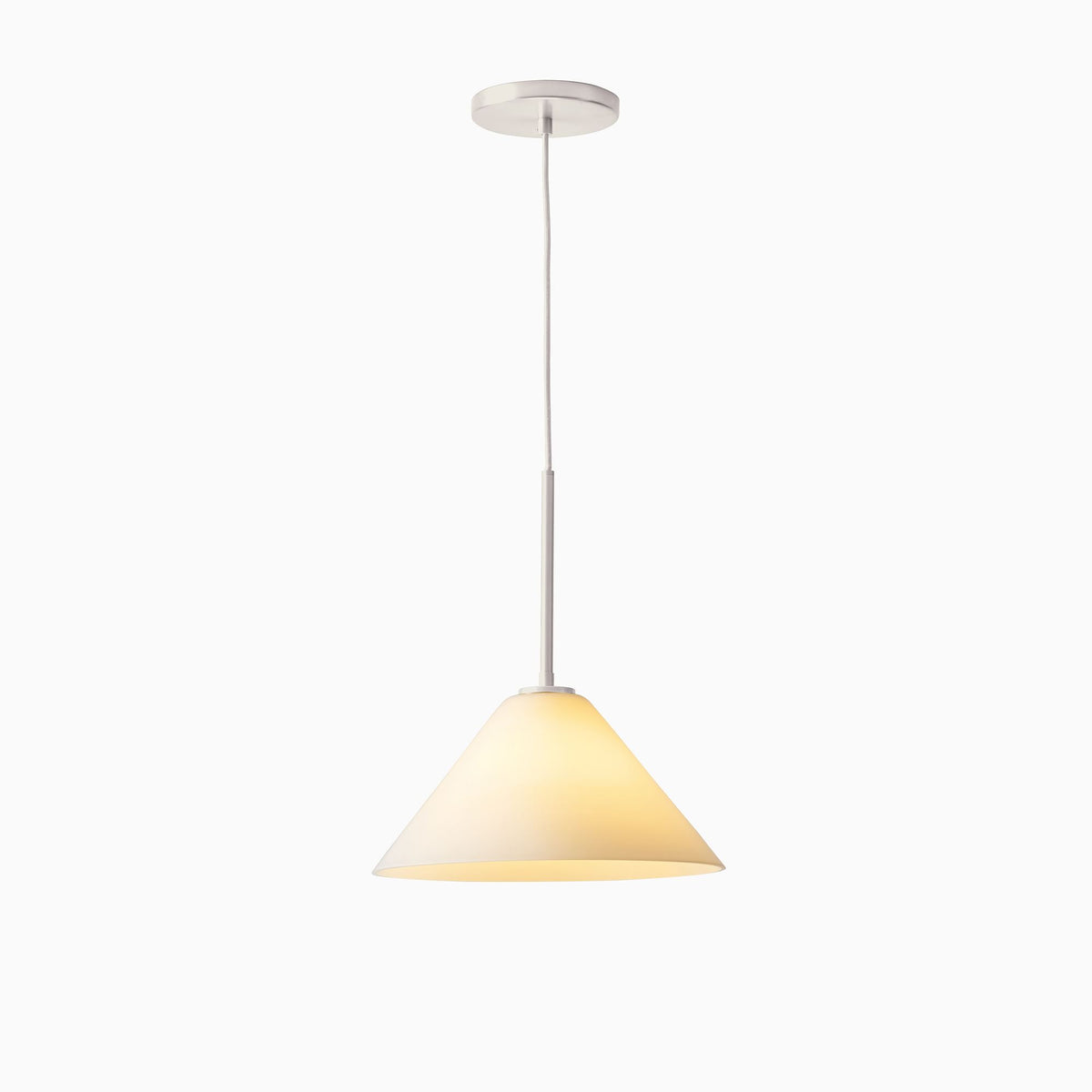 Glazen Hanglamp Kegelvorm voor Keuken Eetkamer Woonkamer Industriële Stijl Metalen Armatuur Designverlichting | Sulvida